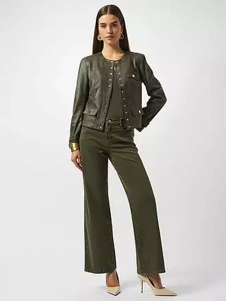 JOSEPH RIBKOFF | Jäckchen
Marque : JOSEPH RIBKOFF
Couleur : olive
Catégories : Mode, Femme
Mots-clés : Grandes tailles

Longueur des manches : Manches longues
Encolure : Col rond
Matière : Similicuir, Polyester / Polyamide
Motif : Uni
Coupe (vêtements d'extérieur) : | 